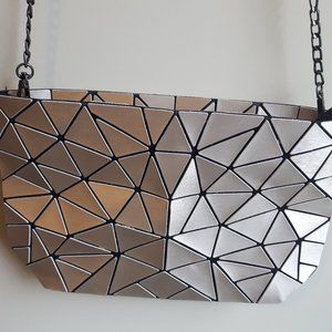 Geometric Coppery KGB Purse with 2 chain options!